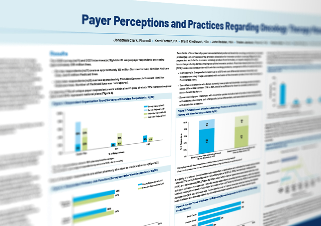 Payer Perceptions and Practices Regarding Oncology Therapy Management